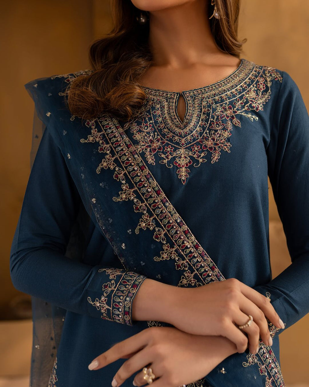 Zinc Belle Embroidered 3pc