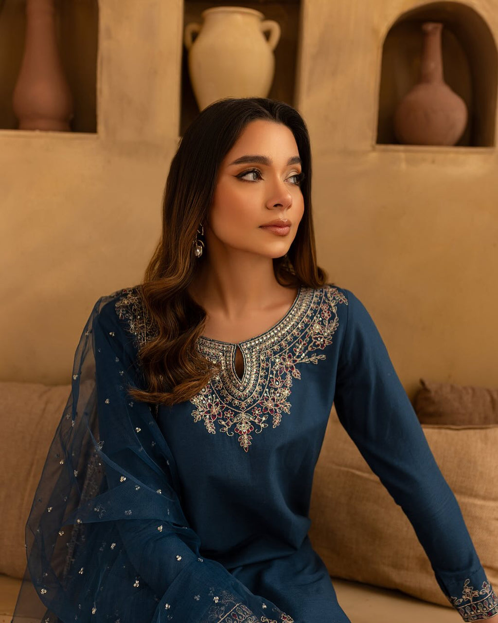 Zinc Belle Embroidered 3pc