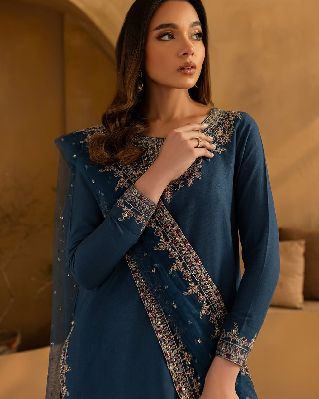Zinc Belle Embroidered 3pc