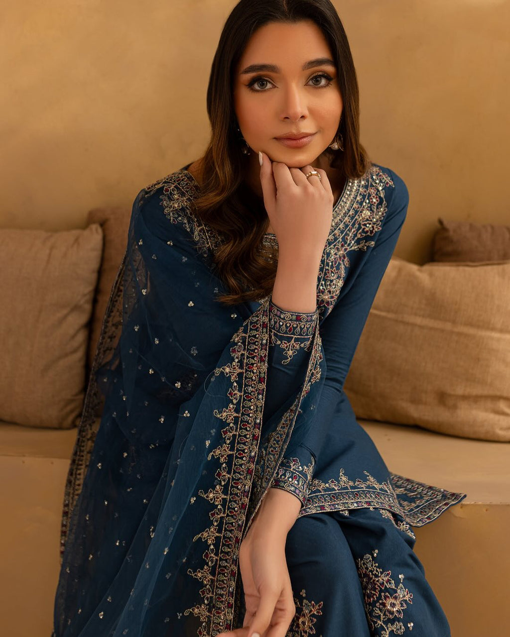 Zinc Belle Embroidered 3pc