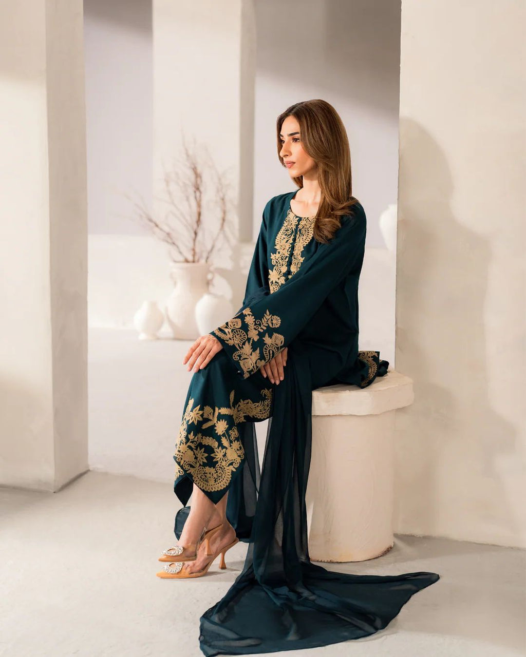 Nayab Printed 3pc Dress