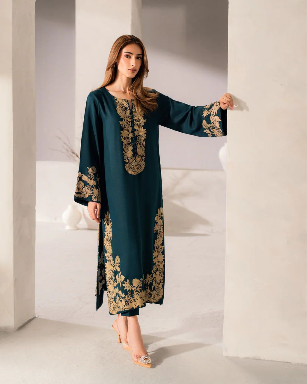 Nayab Printed 3pc Dress