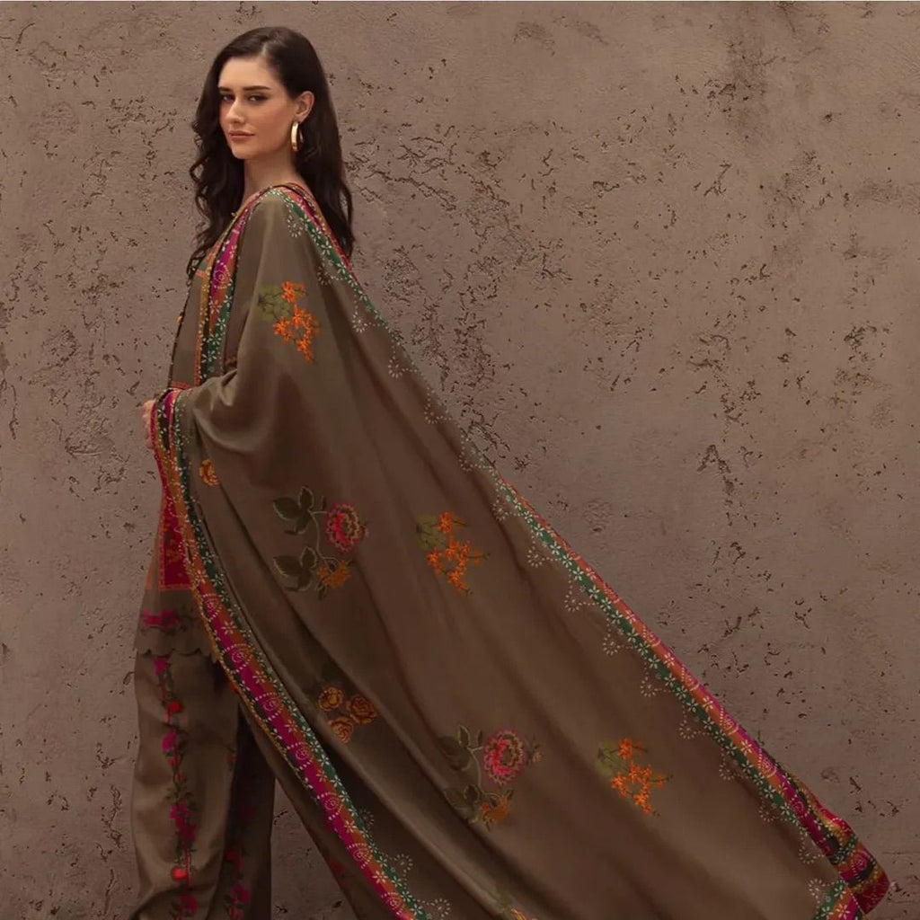 Zunaira 3pc digital printed